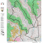 Idaho HuntData LLC Idaho Controlled Antelope Unit 51(1) Land Ownership Map (51-1 ) digital map
