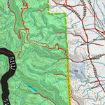 Idaho HuntData LLC Idaho Controlled Antelope Unit 51(1) Land Ownership Map (51-1 ) digital map