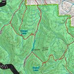 Idaho HuntData LLC Idaho Controlled Antelope Unit 51(1) Land Ownership Map (51-1 ) digital map