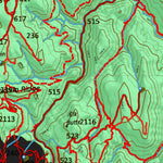 Idaho HuntData LLC Idaho Controlled Antelope Unit 54(1) Land Ownership Map (54-1 ) digital map