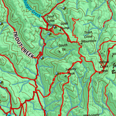 Idaho HuntData LLC Idaho Controlled Antelope Unit 54 Land Ownership Map (54) digital map