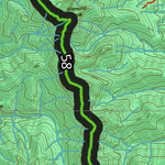 Idaho HuntData LLC Idaho Controlled Antelope Unit 58 Land Ownership Map (58) digital map
