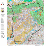 Idaho HuntData LLC Idaho Controlled Antelope Unit 60A(1) Land Ownership Map (60A-1 ) digital map