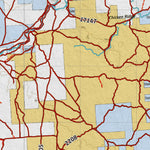 Idaho HuntData LLC Idaho Controlled Antelope Unit 60A(1) Land Ownership Map (60A-1 ) digital map