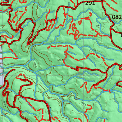 Idaho HuntData LLC Idaho Controlled Antelope Unit 61(1) Land Ownership Map (61-1 ) digital map