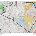 Idaho HuntData LLC Idaho Controlled Antelope Unit 63(1) Land Ownership Map (63-1 ) digital map