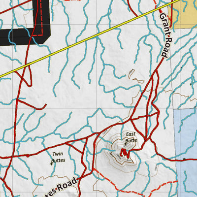 Idaho HuntData LLC Idaho Controlled Antelope Unit 63(1) Land Ownership Map (63-1 ) digital map