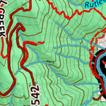 Idaho HuntData LLC Idaho Controlled Bear Unit 1_1_ne Land Ownership Map (1 -1 ne) digital map