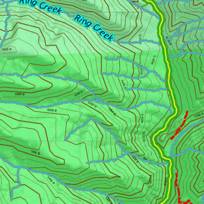 Idaho HuntData LLC Idaho Controlled Bighorn Sheep Unit 20 Unit Map digital map