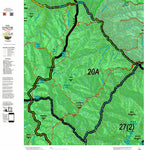 Idaho HuntData LLC Idaho Controlled Bighorn Sheep Unit 20A Unit Map digital map