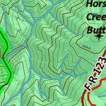 Idaho HuntData LLC Idaho Controlled Bighorn Sheep Unit 21 Unit Map digital map