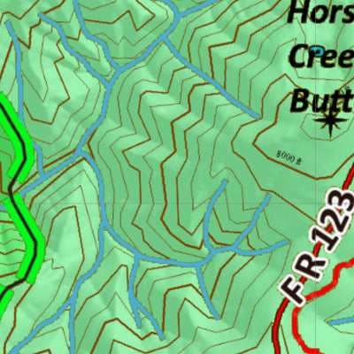 Idaho HuntData LLC Idaho Controlled Bighorn Sheep Unit 21 Unit Map digital map