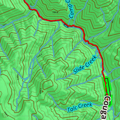 Idaho HuntData LLC Idaho Controlled Bighorn Sheep Unit 26L Unit Map digital map