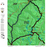 Idaho HuntData LLC Idaho Controlled Bighorn Sheep Unit 27(2) Unit Map (27-2) digital map