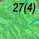 Idaho HuntData LLC Idaho Controlled Bighorn Sheep Unit 27(4) Unit Map (27-4) digital map