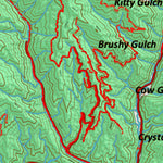 Idaho HuntData LLC Idaho Controlled Bighorn Sheep Unit 28(3) Unit Map (28-3) digital map
