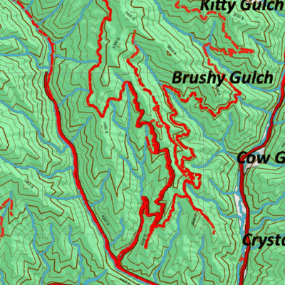 Idaho HuntData LLC Idaho Controlled Bighorn Sheep Unit 28(3) Unit Map (28-3) digital map
