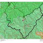 Idaho HuntData LLC Idaho Controlled Bighorn Sheep Unit 36 Unit Map digital map