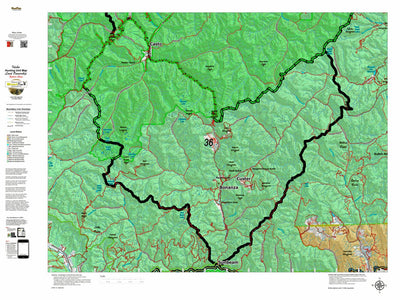 Idaho HuntData LLC Idaho Controlled Bighorn Sheep Unit 36 Unit Map digital map