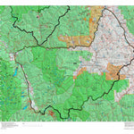 Idaho HuntData LLC Idaho Controlled Bighorn Sheep Unit 36A Unit Map digital map