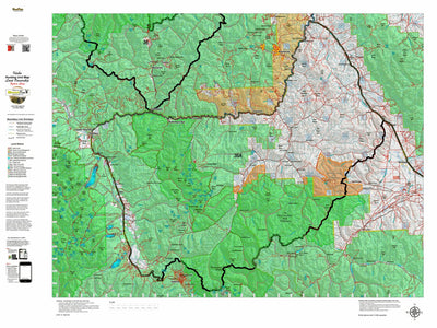 Idaho HuntData LLC Idaho Controlled Bighorn Sheep Unit 36A Unit Map digital map