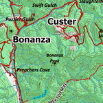 Idaho HuntData LLC Idaho Controlled Bighorn Sheep Unit 36A Unit Map digital map