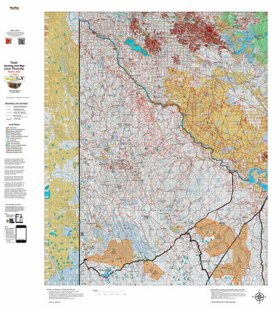Idaho HuntData LLC Idaho Controlled Bighorn Sheep Unit 40 Unit Map digital map