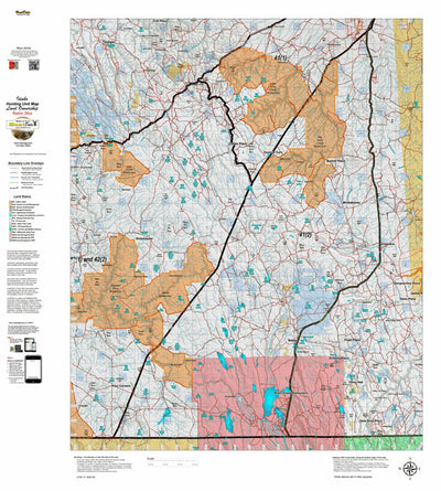 Idaho HuntData LLC Idaho Controlled Bighorn Sheep Unit 41(2) Unit Map (41-2) digital map