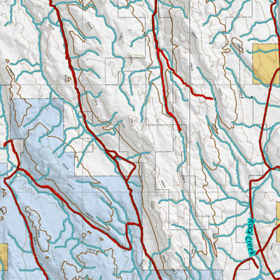 Idaho HuntData LLC Idaho Controlled Bighorn Sheep Unit 41(2) Unit Map (41-2) digital map