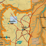 Idaho HuntData LLC Idaho Controlled Bighorn Sheep Unit 46(1)_and_46(2) Unit Map (46-1_and_46-2) digital map