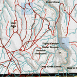 Idaho HuntData LLC Idaho Controlled Bighorn Sheep Unit 46(1)_and_46(2) Unit Map (46-1_and_46-2) digital map