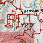 Idaho HuntData LLC Idaho Controlled Elk Unit 10A(1) Land Ownership Map (10A-1) digital map