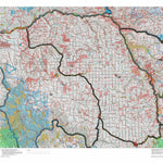 Idaho HuntData LLC Idaho Controlled Elk Unit 11A Land Ownership Map (11A) digital map