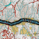 Idaho HuntData LLC Idaho Controlled Elk Unit 11A Land Ownership Map (11A) digital map