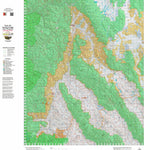 Idaho HuntData LLC Idaho Controlled Elk Unit 21A(1X) Land Ownership Map (21A-1X) digital map