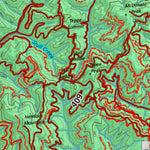 Idaho HuntData LLC Idaho Controlled Elk Unit 3 Land Ownership Map digital map