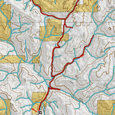 Idaho HuntData LLC Idaho Controlled Elk Unit 31 Land Ownership Map digital map