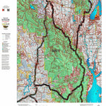 Idaho HuntData LLC Idaho Controlled Elk Unit 32A(1) Land Ownership Map (32A-1) digital map