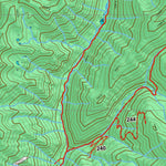 Idaho HuntData LLC Idaho Controlled Elk Unit 37A Land Ownership Map digital map