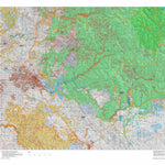 Idaho HuntData LLC Idaho Controlled Elk Unit 39 Land Ownership Map digital map