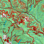 Idaho HuntData LLC Idaho Controlled Elk Unit 4 Land Ownership Map digital map