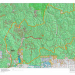 Idaho HuntData LLC Idaho Controlled Elk Unit 43 Land Ownership Map digital map