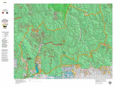Idaho HuntData LLC Idaho Controlled Elk Unit 43 Land Ownership Map digital map