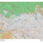 Idaho HuntData LLC Idaho Controlled Elk Unit 44(1) Land Ownership Map (44-1) digital map