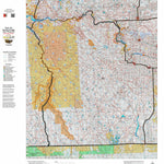 Idaho HuntData LLC Idaho Controlled Elk Unit 46(1) Land Ownership Map (46-1) digital map