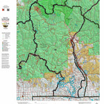 Idaho HuntData LLC Idaho Controlled Elk Unit 48 Land Ownership Map digital map
