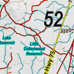 Idaho HuntData LLC Idaho Controlled Elk Unit 52 Land Ownership Map digital map