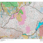 Idaho HuntData LLC Idaho Controlled Elk Unit 52A(1) Land Ownership Map (52A-1) digital map