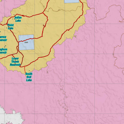 Idaho HuntData LLC Idaho Controlled Elk Unit 52A(1) Land Ownership Map (52A-1) digital map