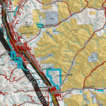Idaho HuntData LLC Idaho Controlled Elk Unit 52A(1) Land Ownership Map (52A-1) digital map